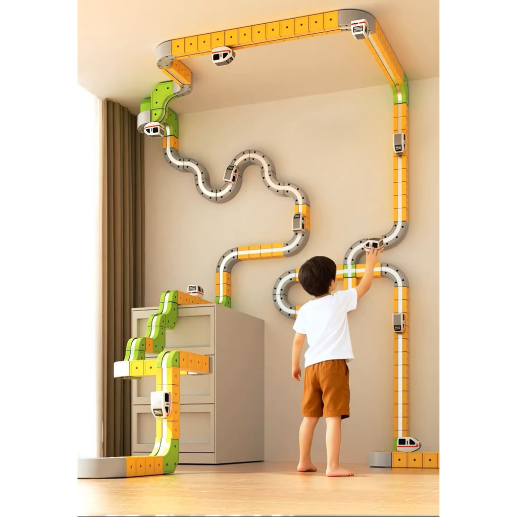 3D STEM Electric Train Set