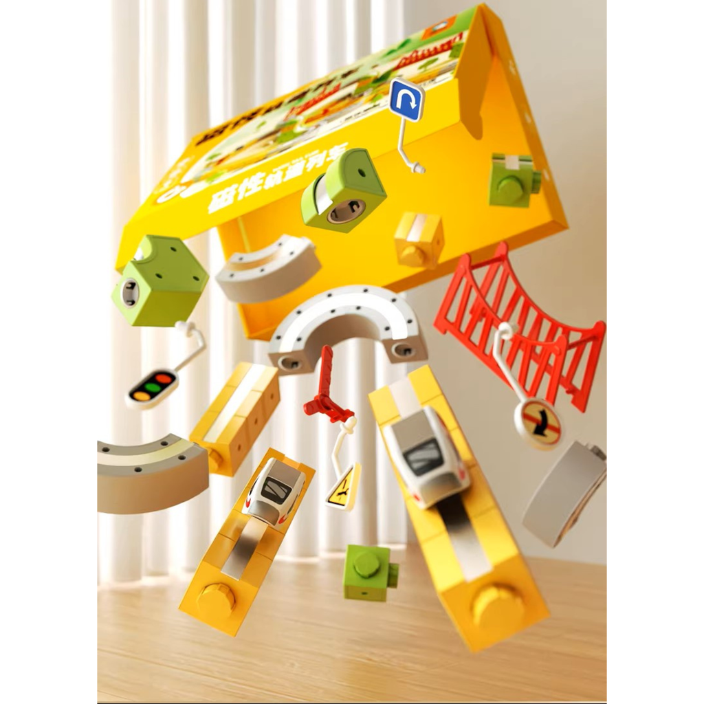 3D STEM Electric Train Set