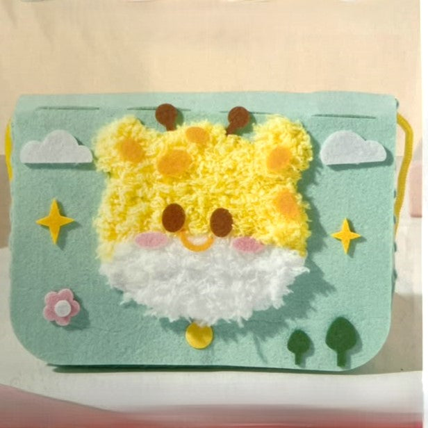 DIY Fuzzy Animal Face Craft Kit