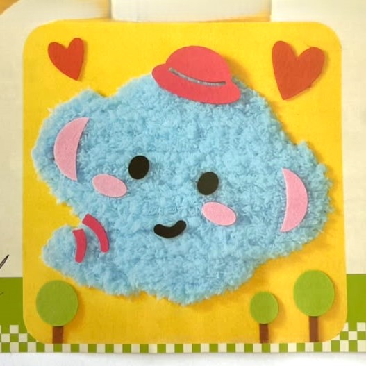 DIY Fuzzy Animal Face Craft Kit