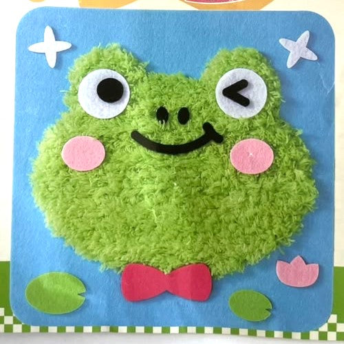 DIY Fuzzy Animal Face Craft Kit