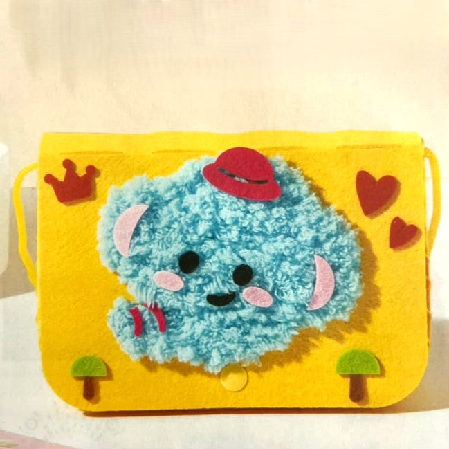 DIY Fuzzy Animal Face Craft Kit
