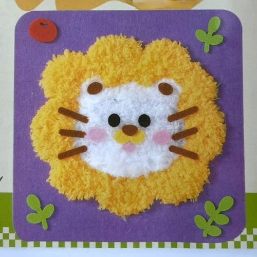 DIY Fuzzy Animal Face Craft Kit