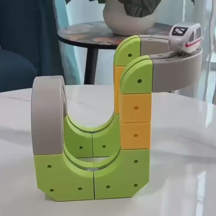 3D STEM Electric Train Set